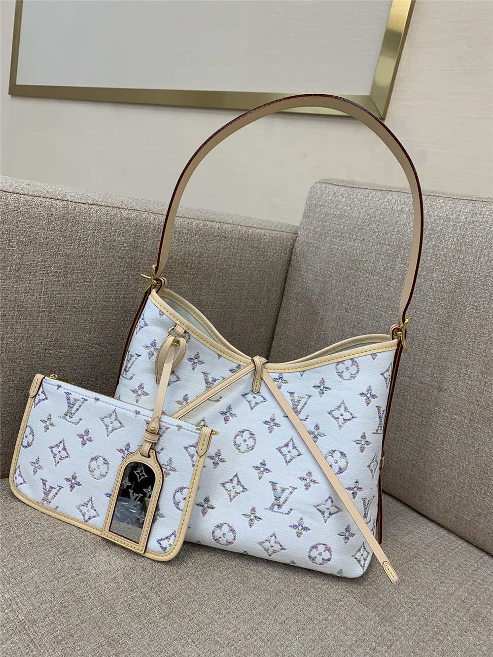 Louis Vuitton CARRYALL M24707 size：29x24x12cm 2025 new 